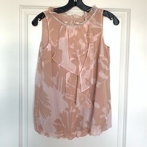 Loft Ruffle Front Shell